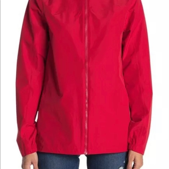 Lole Women's  Lainey Rain Jacket NWT Red SZ M - Picture 3 of 4